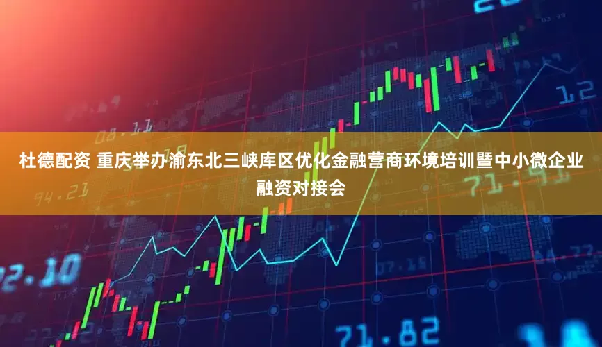 杜德配资 重庆举办渝东北三峡库区优化金融营商环境培训暨中小微企业融资对接会